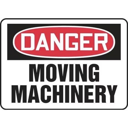 Accuform OSHA DANGER SAFETY SIGN  MOVING MEQM062XP MEQM062XP